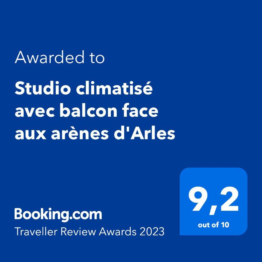 Studio Climatise Avec Balcon Face Aux Arenes D'Arles Exterior foto